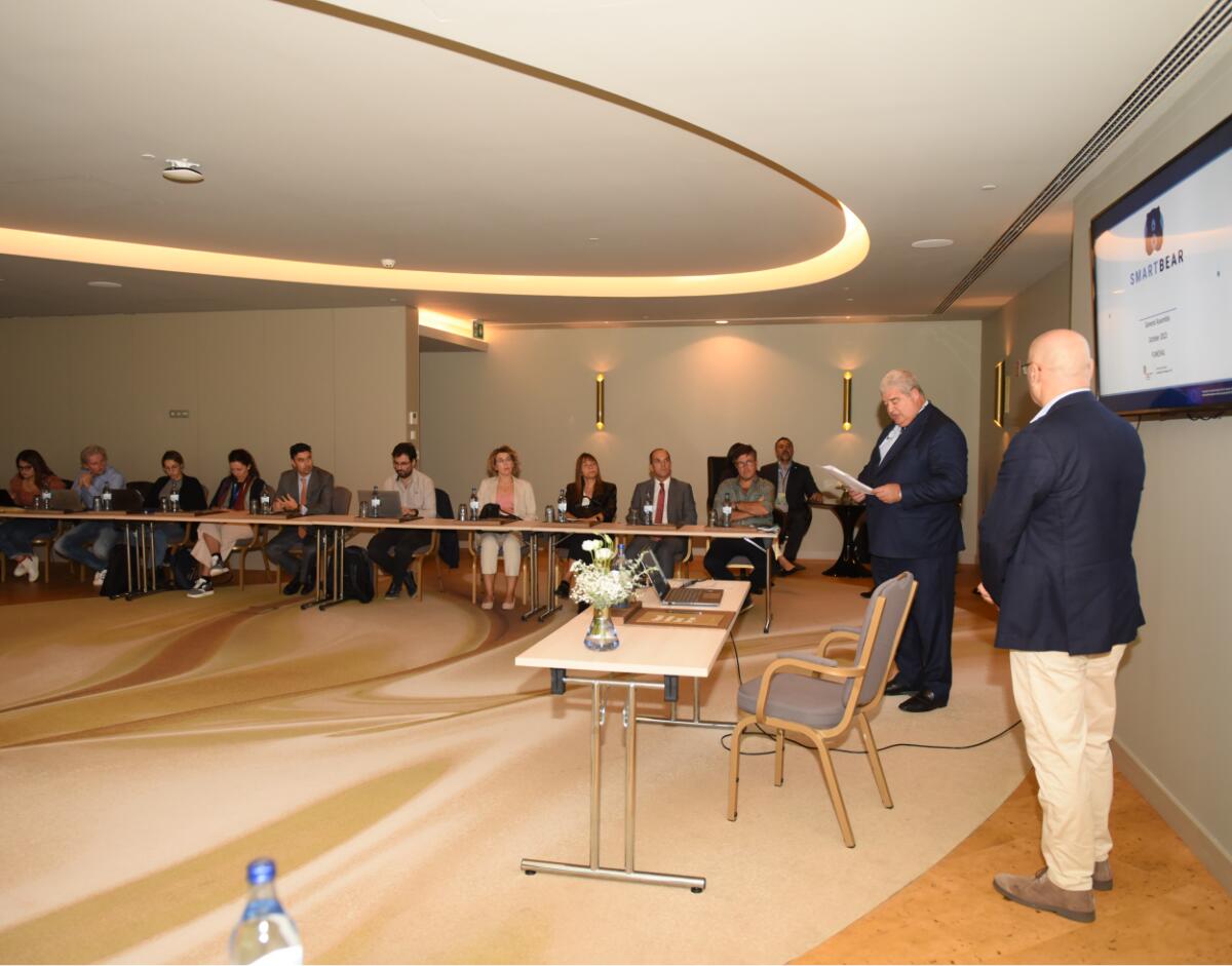 Pedro Ramos reuniu com parceiros do projeto SMART BEAR