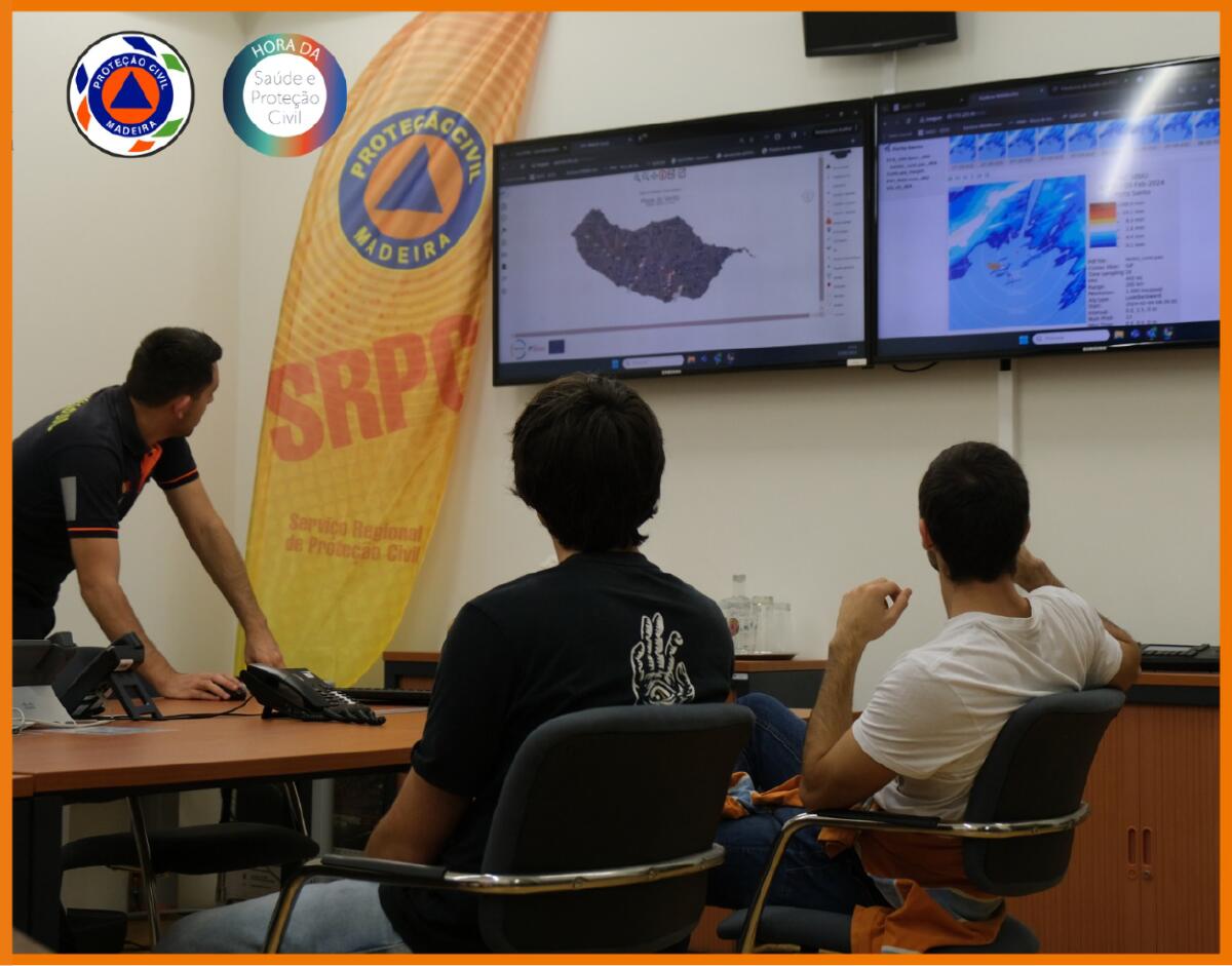 Proteção Civil recebe atividade de orientação vocacional denominada “shadowing”