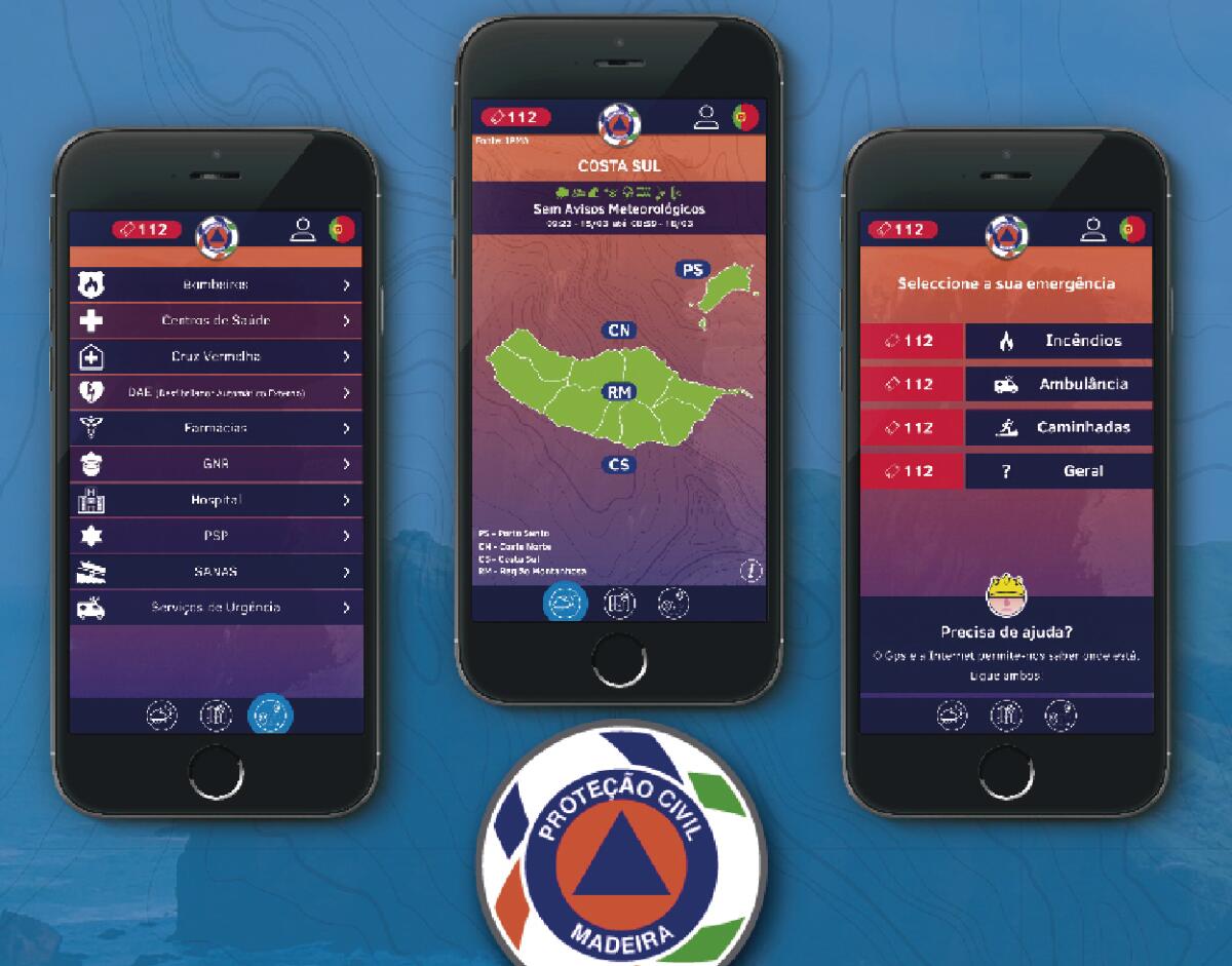 Proteção Civil divulga Aplicação “ProcivMadeira”