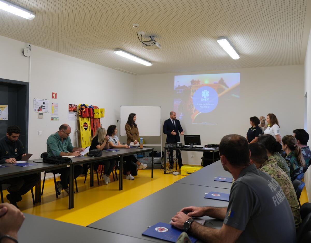 Proteção Civil implementa, pela primeira vez, curso de Primeiros Socorros Psicológicos