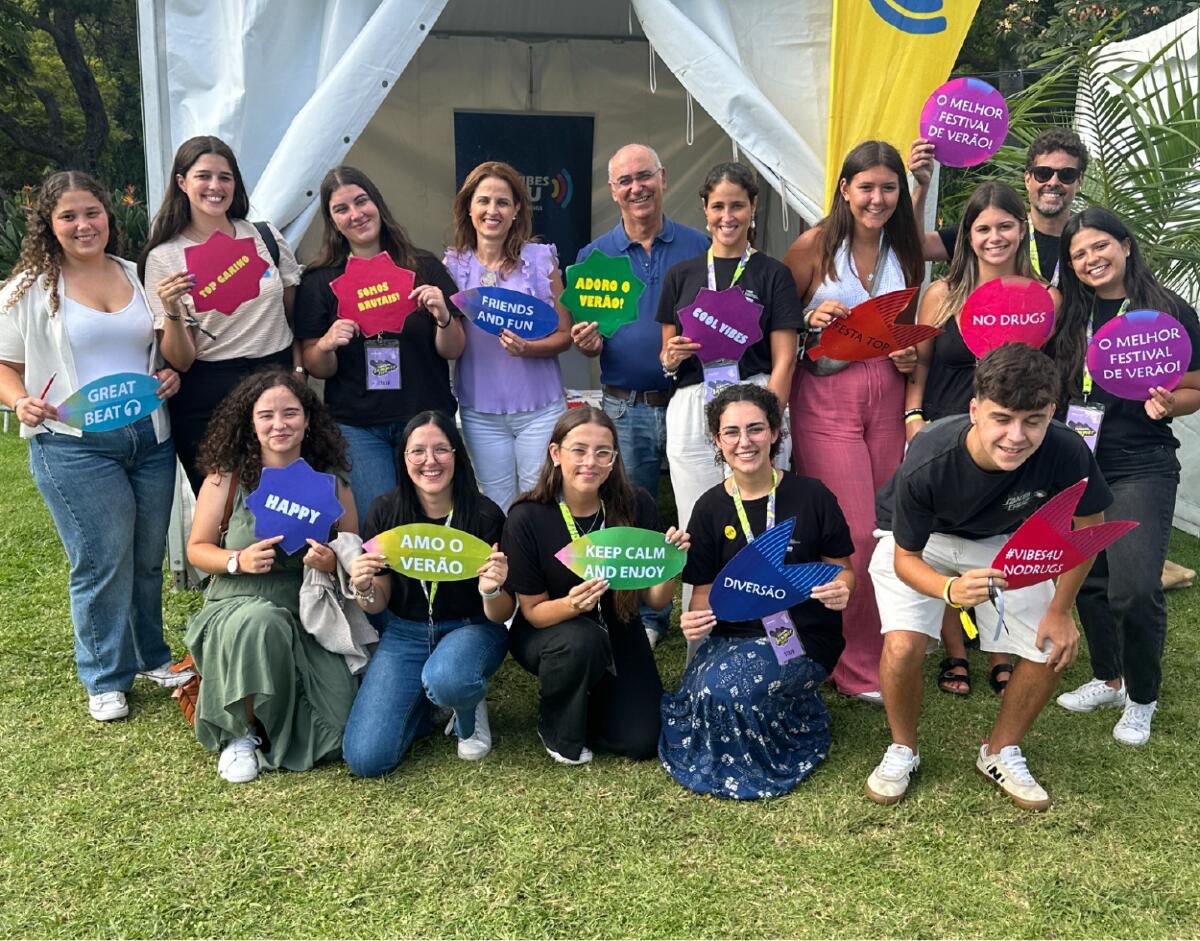 Secretária Regional de Saúde e Proteção Civil participa em ação de sensibilização 'Mais Verão... Sem Drogas'