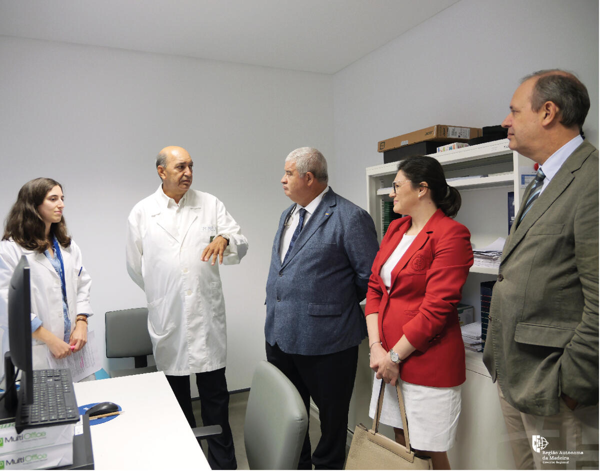 Pedro Ramos visitou a Unidade de Emergência em Saúde Pública