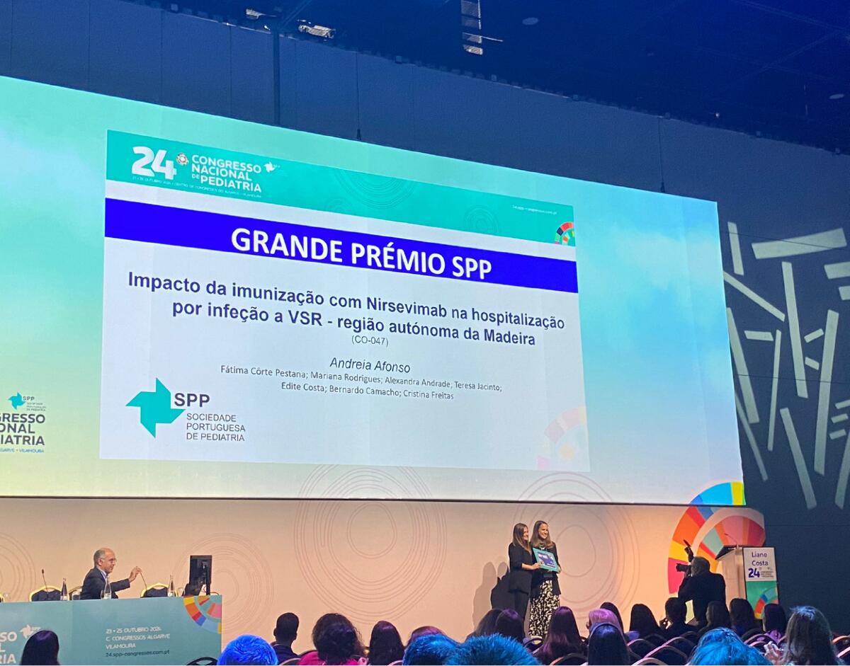 SESARAM vence grande Prémio da Sociedade Portuguesa de Pediatria