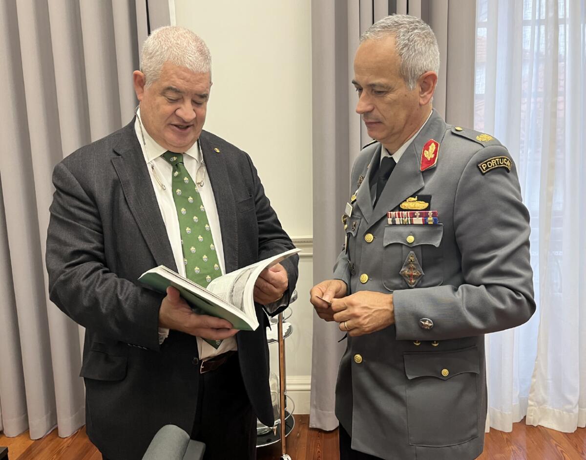 Pedro Ramos recebeu o novo Comandante da Zona Militar da Madeira