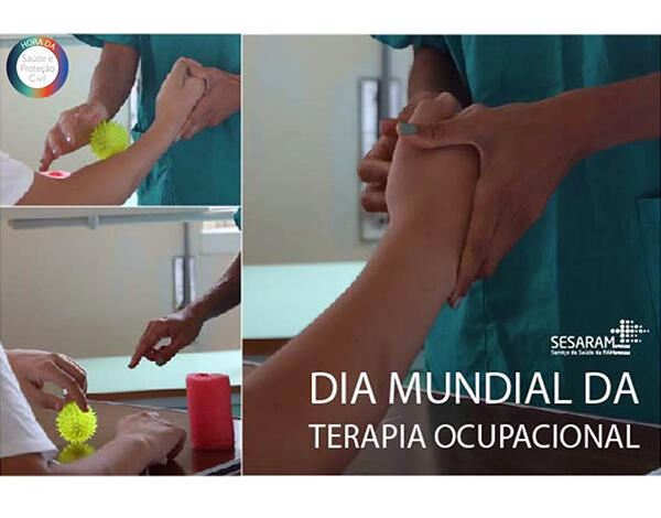SESARAM evoca o Dia Mundial da Terapia Ocupacional