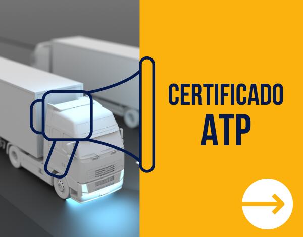 Certificado ATP obrigatório a partir de 1 de março de 2023