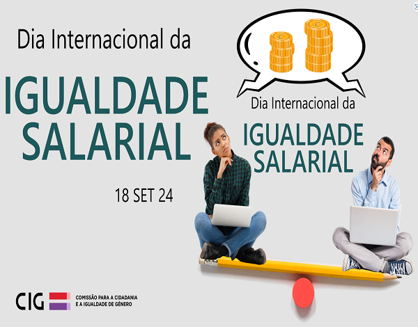 Dia Internacional da Igualdade Salarial | 18 de setembro