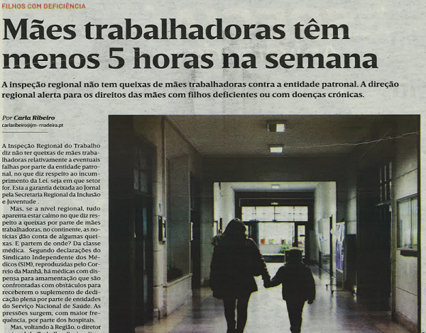 Mães trabalhadoras têm menos 5 horas por semana 