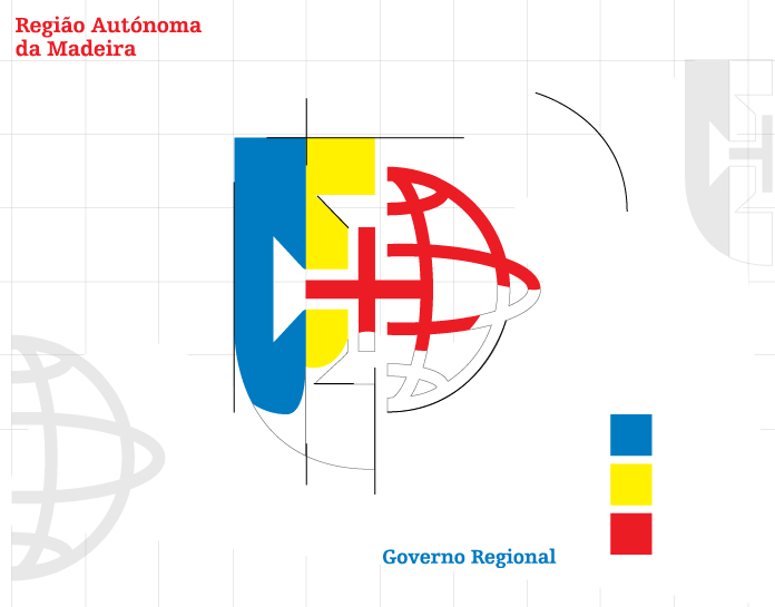 Logótipo da Direção Regional de Planeamento, Recursos e Infraestruturas