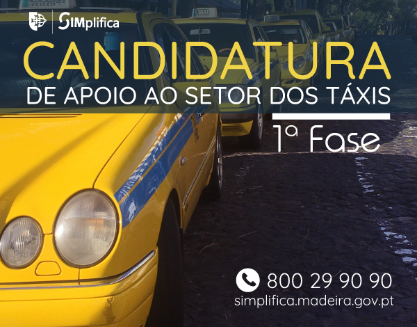 AFTAXI-RAM - Candidatura de Apoio ao Sector dos Táxis 