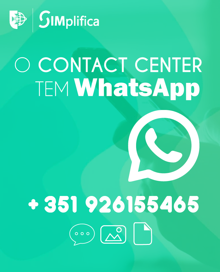 Contact Center j&#225; tem WhatsApp