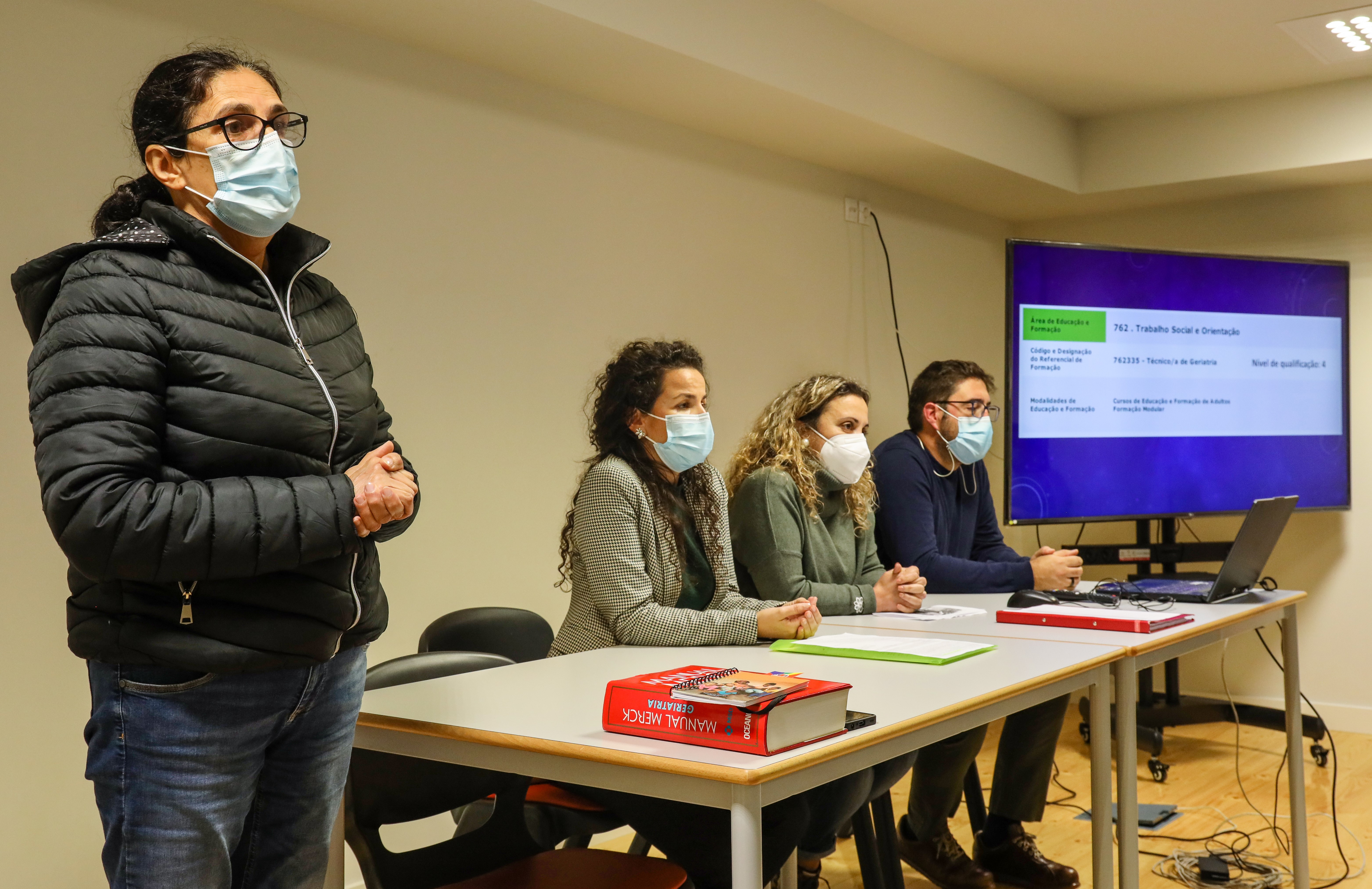 Sessão de Esclarecimento sobre o Curso Técnico de Geriatria 