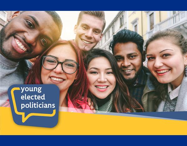 Adira à comunidade de Jovens Políticos Eleitos