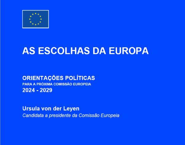 Orientações Políticas 2024-2029 "As escolhas da Europa"