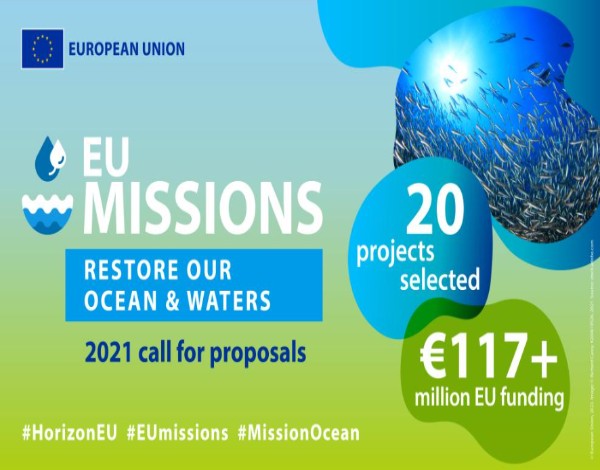 Missão da UE «Recuperar os nossos Oceanos e Águas»