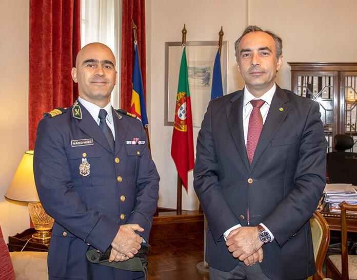 Secretário Regional das Finanças recebeu o novo Comandante da GNR na Madeira