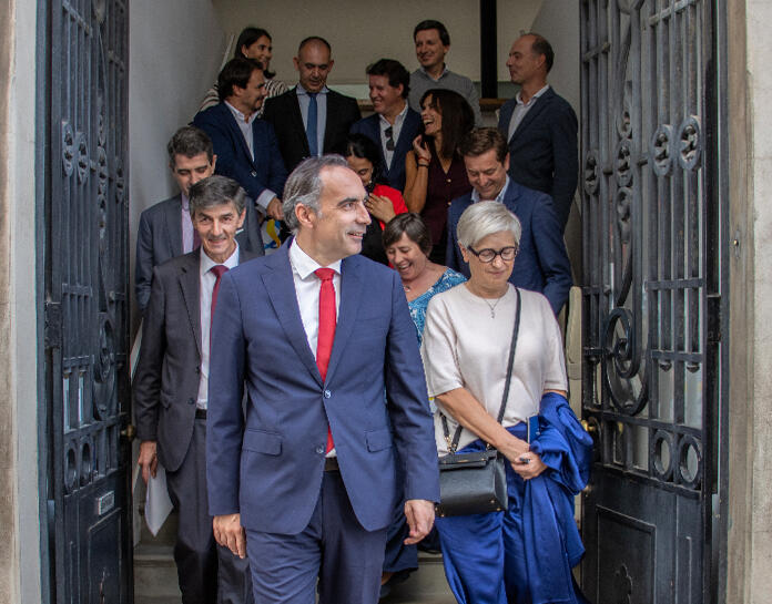 Governantes visitaram obras apoiadas por fundos comunitários