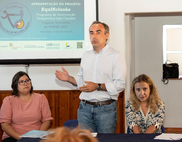 Porto Santo conta com um programa de EquINclusão destinado a intervenções terapêuticas