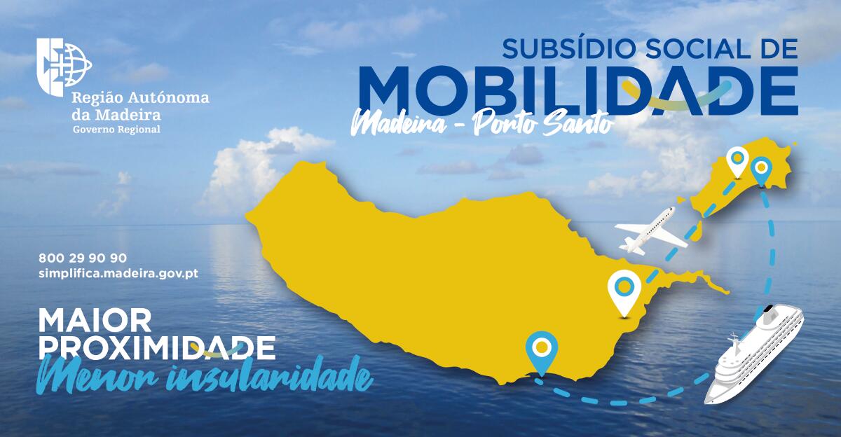 Subsídio de Mobilidade Aérea e Marítima: Porto Santo