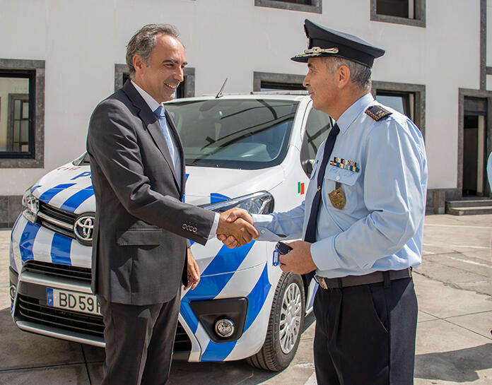 Governo Regional reforça frota automóvel da Polícia de Segurança Pública