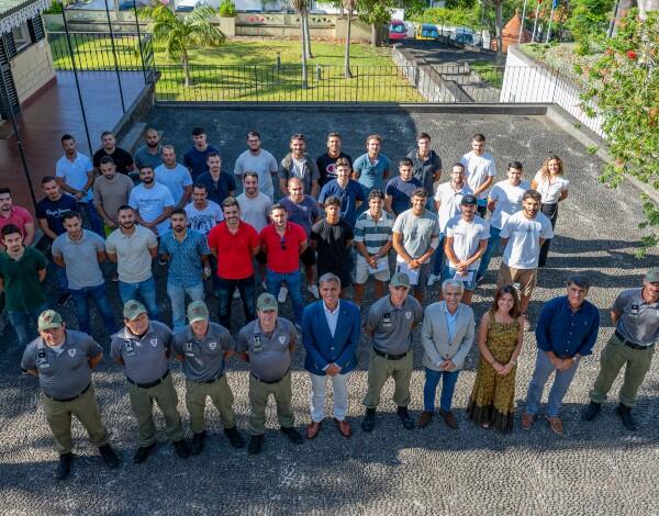 Reforço histórico de 40 elementos amplia capacidade de vigilância e fiscalização da Polícia Florestal na Madeira