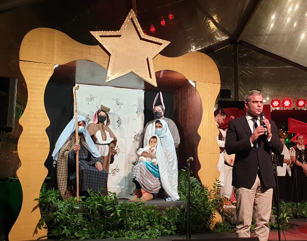 Secretário de Turismo presente no Cantar dos Reis