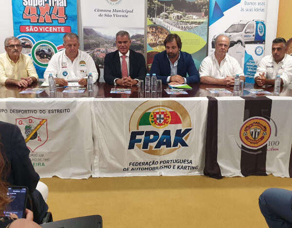 Secretário Regional na apresentação do XV Super Trial 4X4 São Vicente Madeira 2022