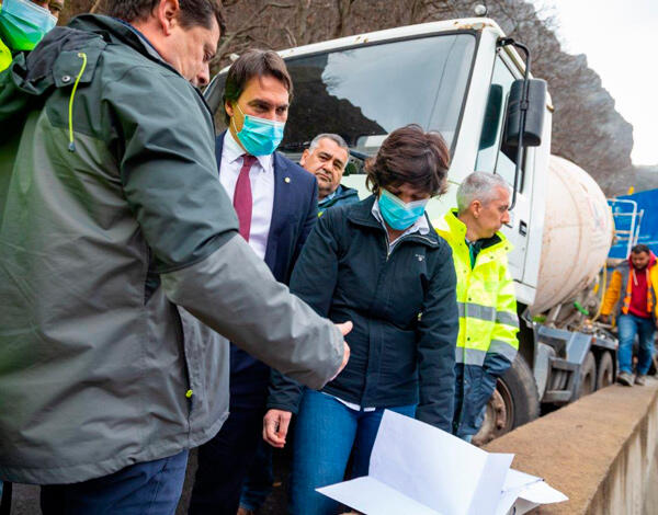 Obra de regularização e canalização do Ribeiro da Achada, no curral das Freiras, decorre "a bom ritmo"