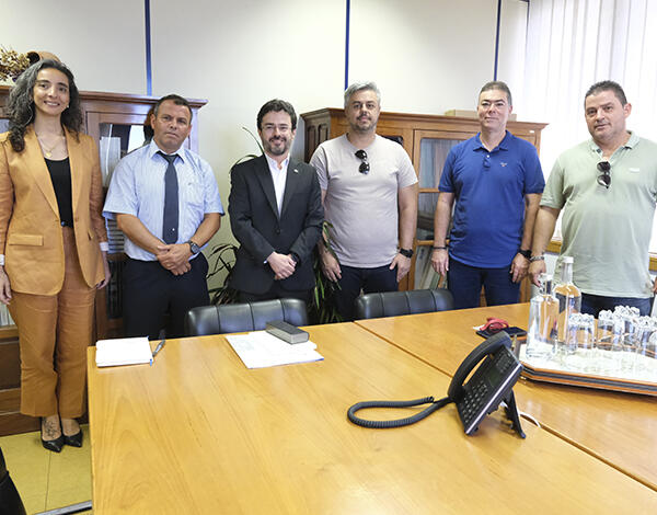 Pedro Rodrigues reuniu com os representantes do Sindicato Nacional dos Motoristas e Outros Trabalhadores