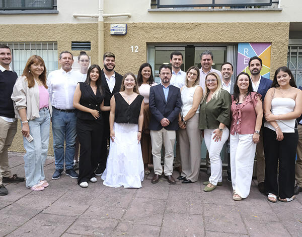 Pedro Rodrigues na tomada de posse dos novos órgão sociais da Associação Reinventa