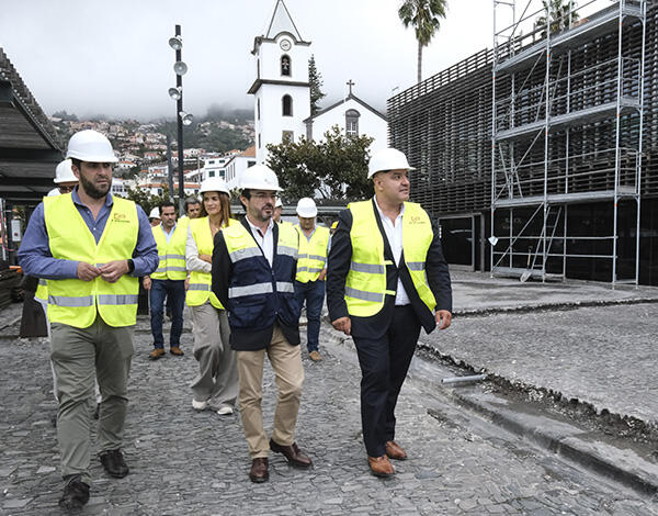 Pedro Rodrigues destaca obras de reabilitação no Centro Cívico do Estreito de Câmara de Lobos