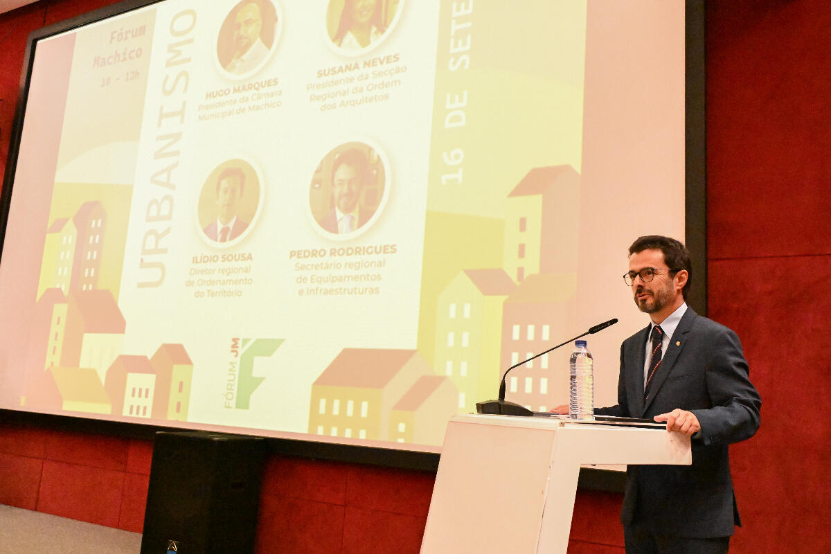 Pedro Rodrigues aborda desafios do urbanismo na Região