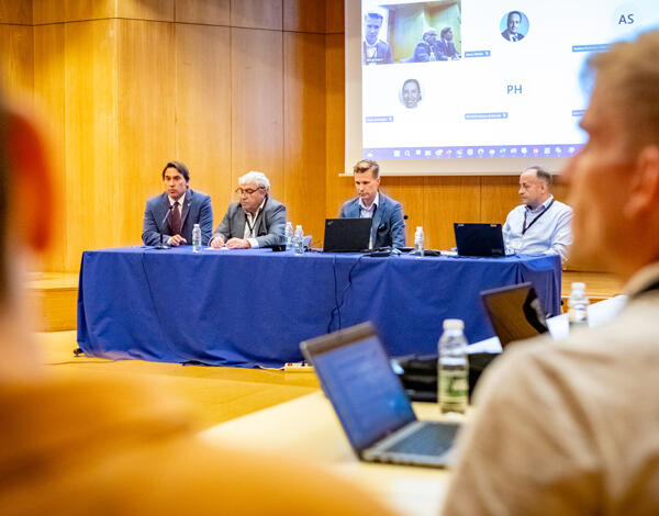 Pedro Fino na reunião anual European Lightning Detection Workshop 