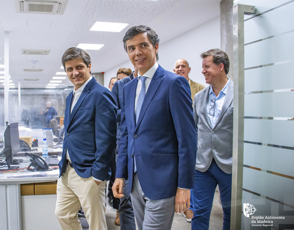  Visita do Secretário Regional das Finanças à Direção Regional de Informática