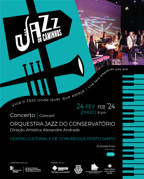 Concerto com a Orquestra de Jazz do Conservatório