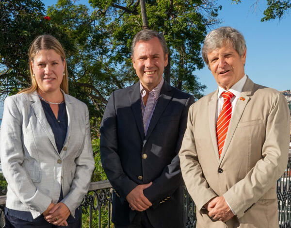 Embaixador da Suíça recebido na Vila Passos