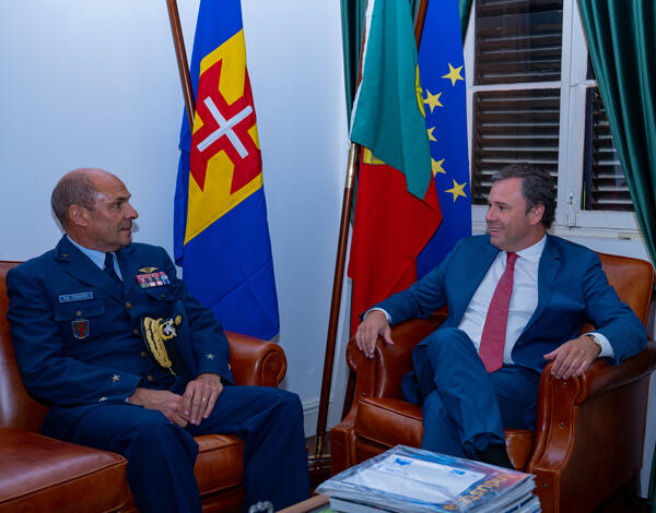 Novo Comandante Operacional da Madeira apresenta cumprimentos