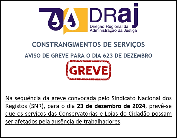 Aviso de Greve e possíveis constrangimentos
