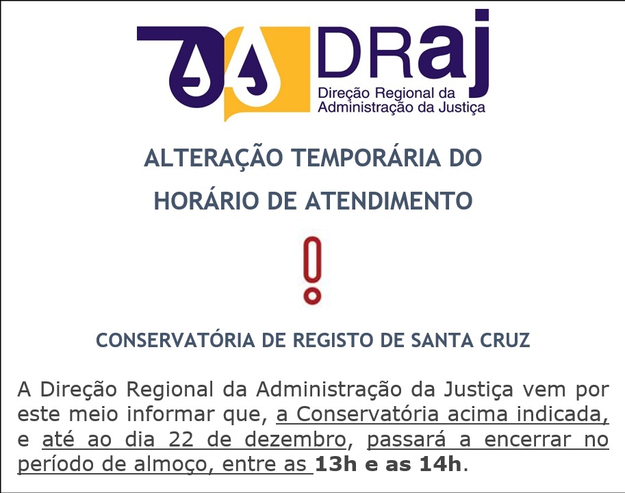 Encerramento Temporário no período do almoço