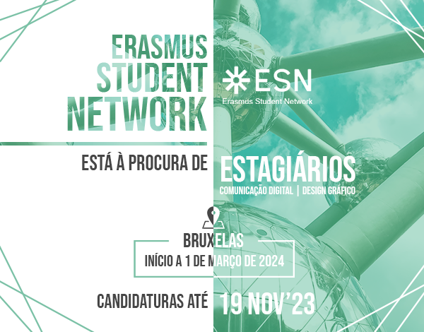 Erasmus Student Network (ESN) | Estágio em Marketing Digital