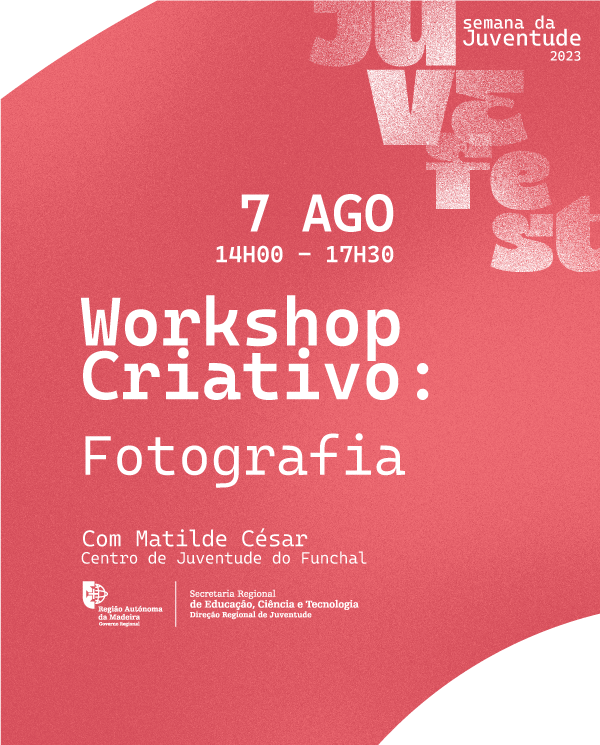 Workshop Criativo de Fotografia a 07/08/2023