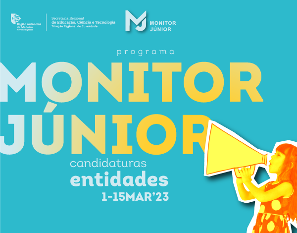 Programa Monitor Júnior | Abertura das Candidaturas às Entidades
