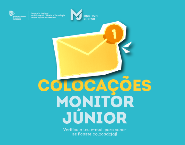 Programa Monitor Júnior 2023 | Colocações