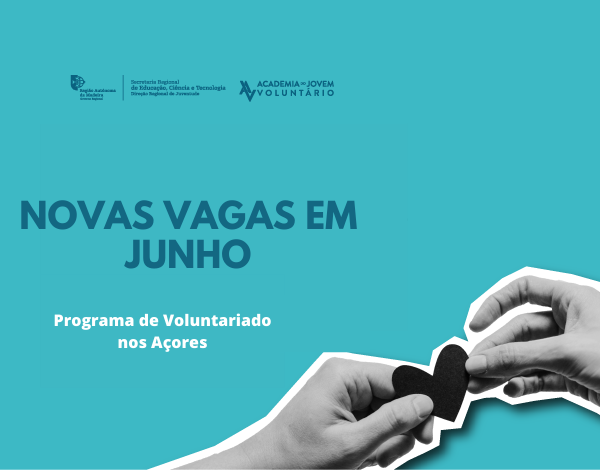 Gostarias de fazer um voluntariado nos Açores já em junho com tudo pago?