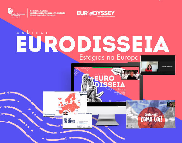 DRJ promoveu Webinar sobre o Programa de Estágios Eurodisseia