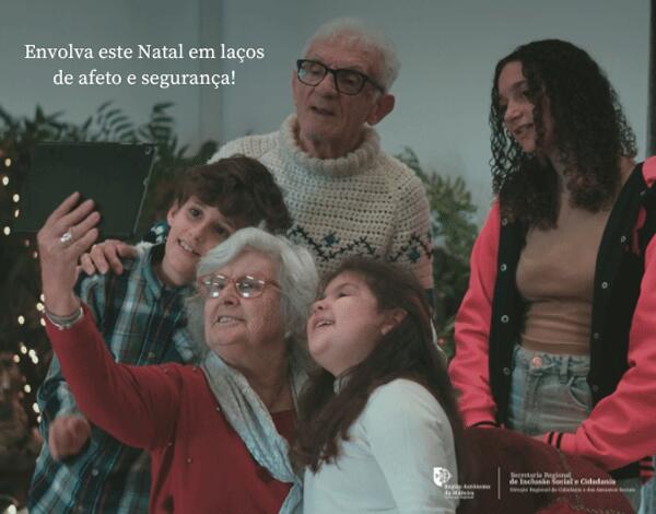 DRAS lança campanha de Natal - 'Envolva este Natal em laços de afeto e segurança!'