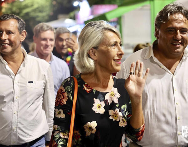 Ana Sousa presente na homenagem à Nossa Senhora da Ajuda