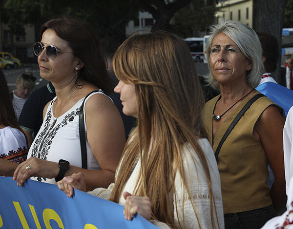 Ana Sousa relembra apoios do Governo Regional em dia de aniversário da independência da Ucrânia 