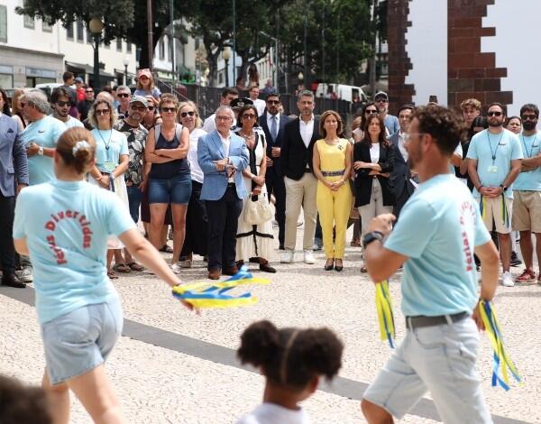 Secretária Regional marcou presença no Flashmob das Férias Divertidas 2026