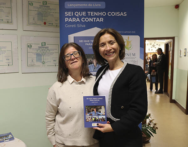 Margarido presente no lançamento do Livro de Goreti Silva